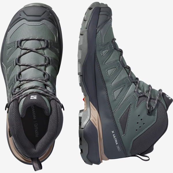 Ботинки X ULTRA 360 MID GTX W (RU 39.5 UK 7 USw 8.5 СМ 25; sedona sage/urban chic/etherea)